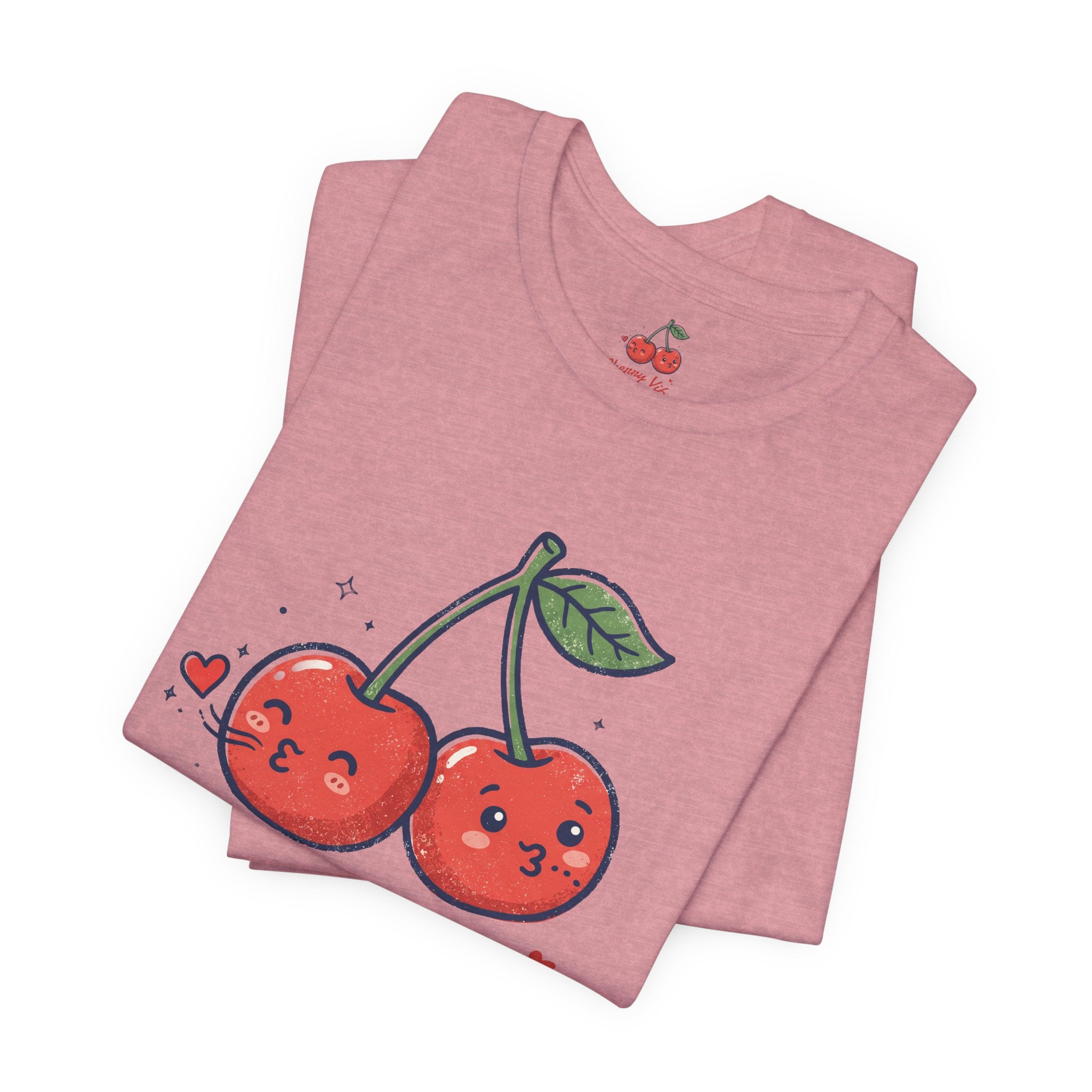 Cherry Vibes Only Tee | Cute Kawaii Cherries Shirt