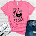 Just a Girl Who Loves Chickens Graphic Tee