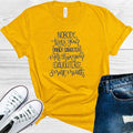 Nobody Tests Your Inner Gangster More Than Your Daughters Smart Mouth Graphic Tee