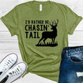 I'd Rather Be Chasing Tail Graphic Tee