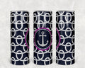 Anchor 20 oz Skinny Tumbler