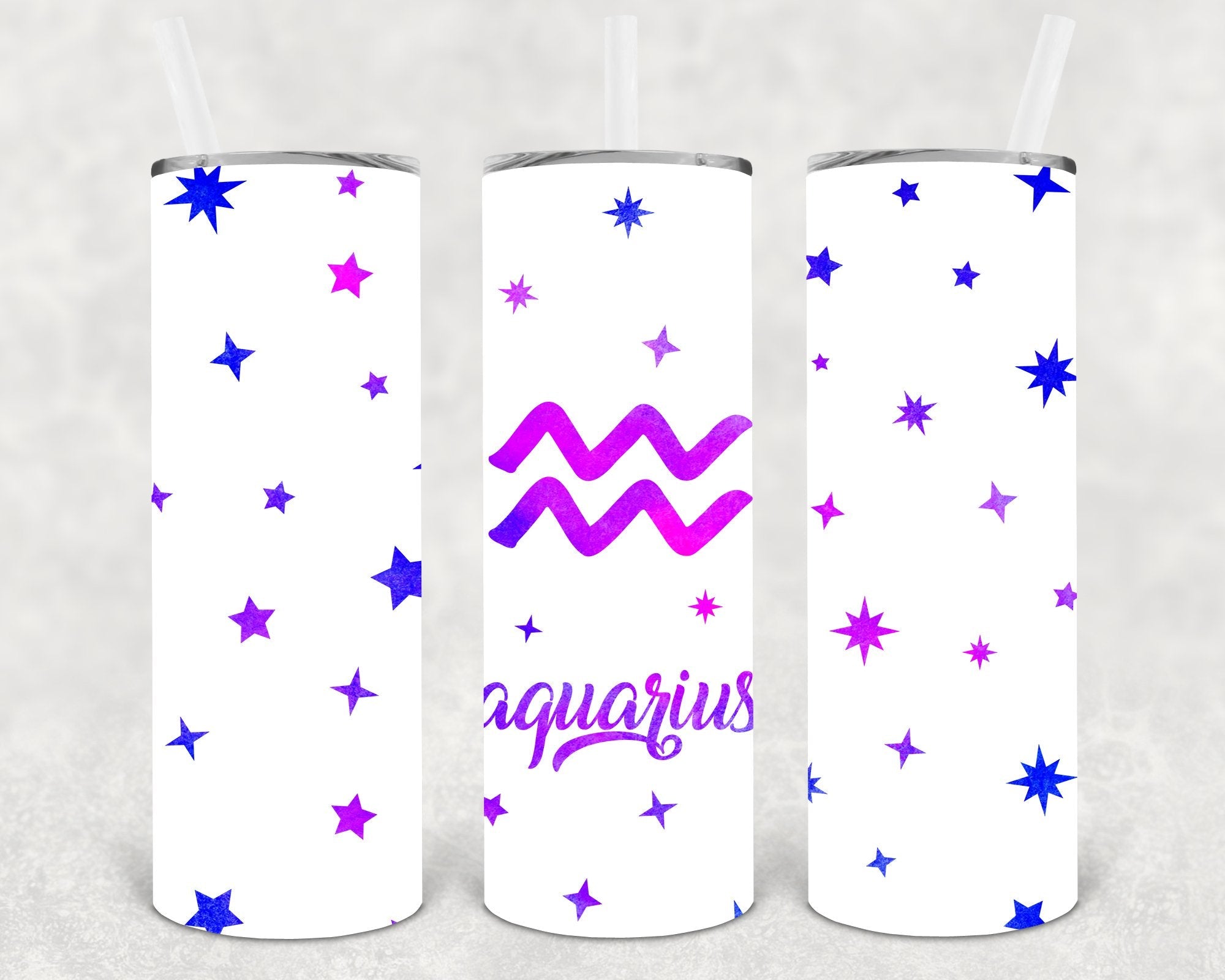 Aquarius 20 oz Skinny Tumbler