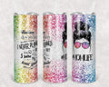 Autism Mom Life 20 oz Skinny Tumbler