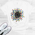 Autism Sunflower Graphic Tee