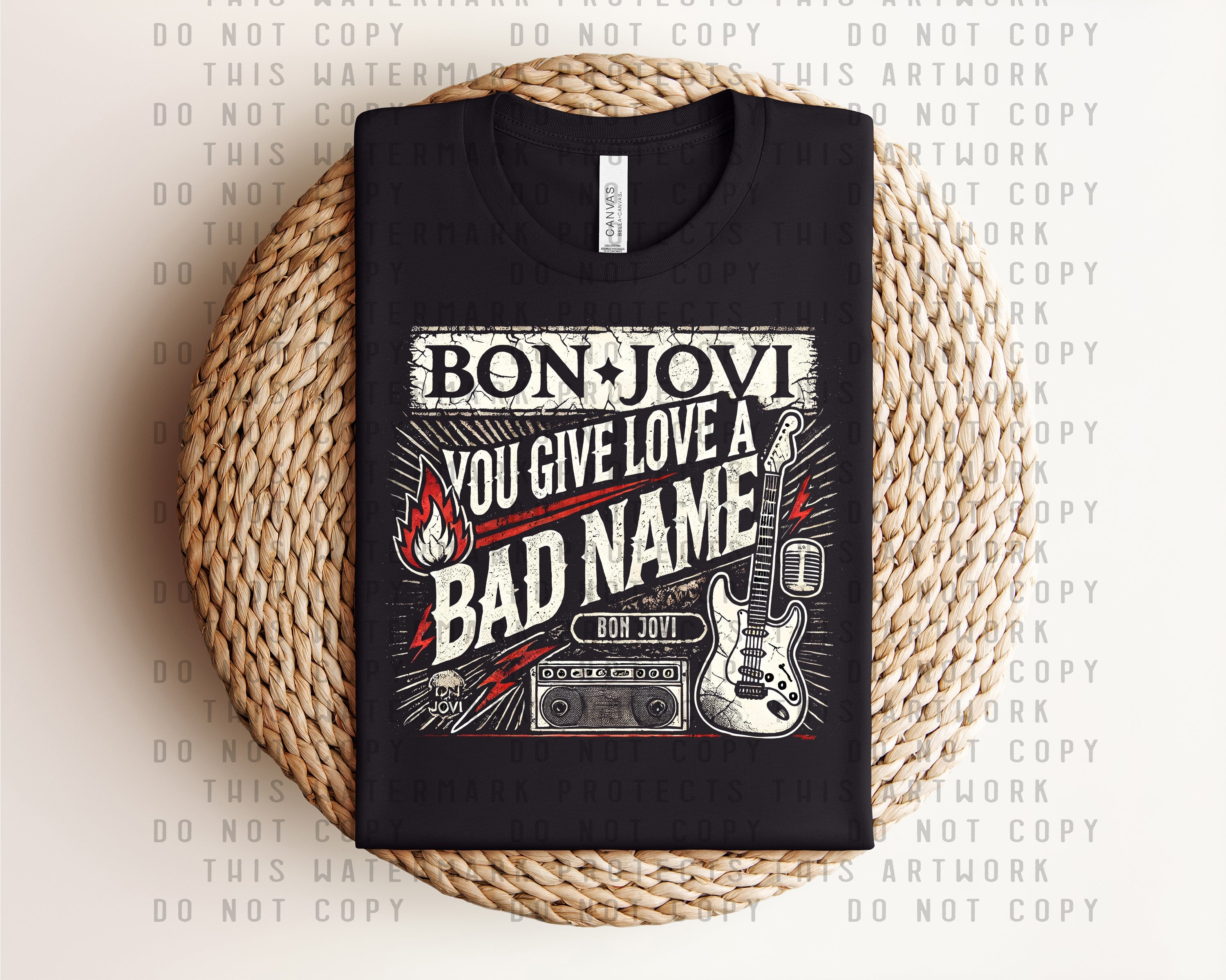 Bon Jovi Concert Graphic Tee
