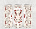 Baseball Vibes 20 oz Skinny Tumbler