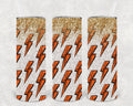 Basketball Lightning Bolts 20 oz Skinny Tumbler