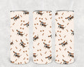 Basset Hound 20 oz Skinny Tumbler