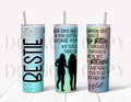 Bestie 20 oz Skinny Tumbler