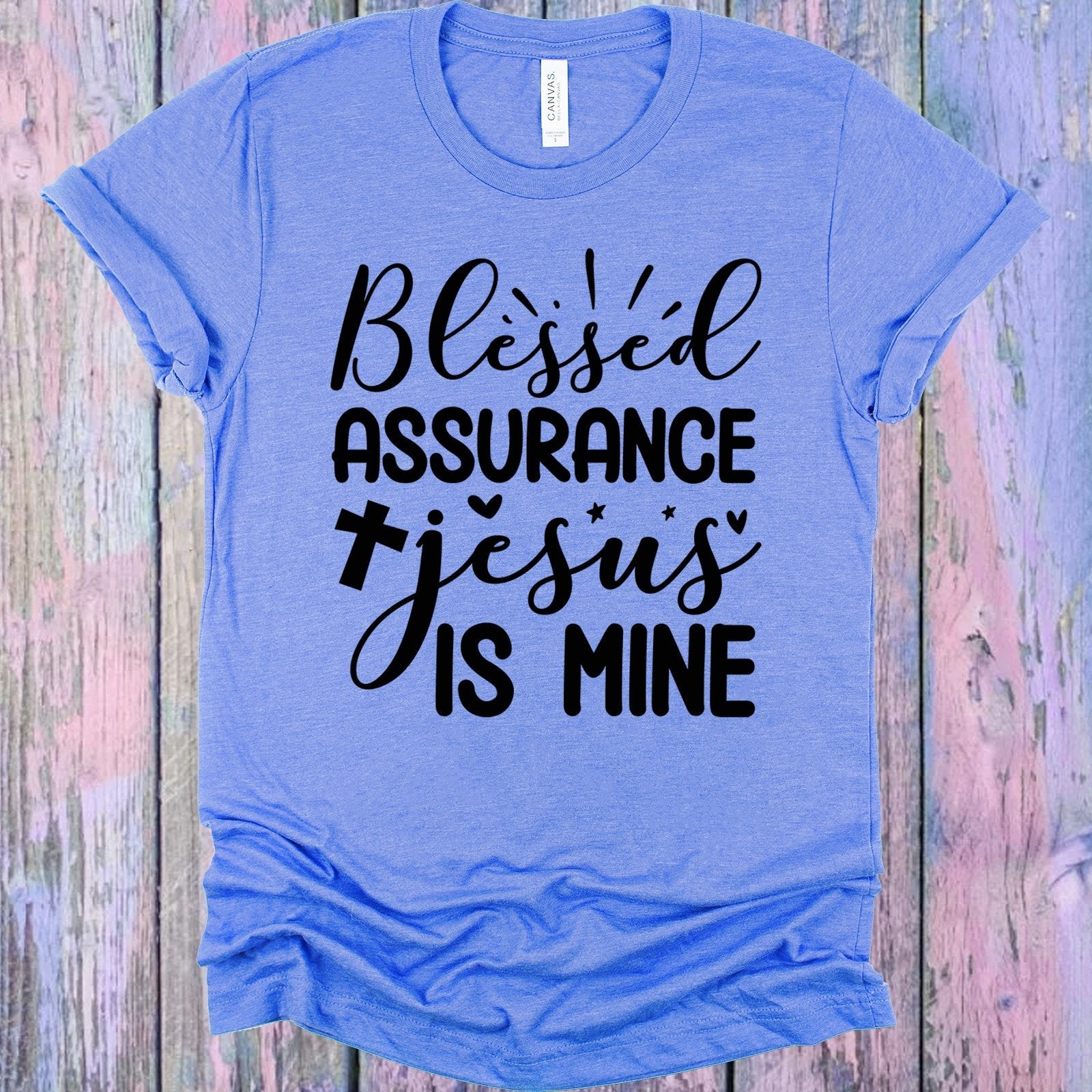 Blessed Assurance Jesus is Mine Graphic Tee