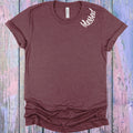 Blessed Collar Graphic Tee