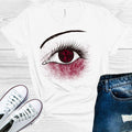 Burgundy Ribbon Awareness Eye Graphic Tee