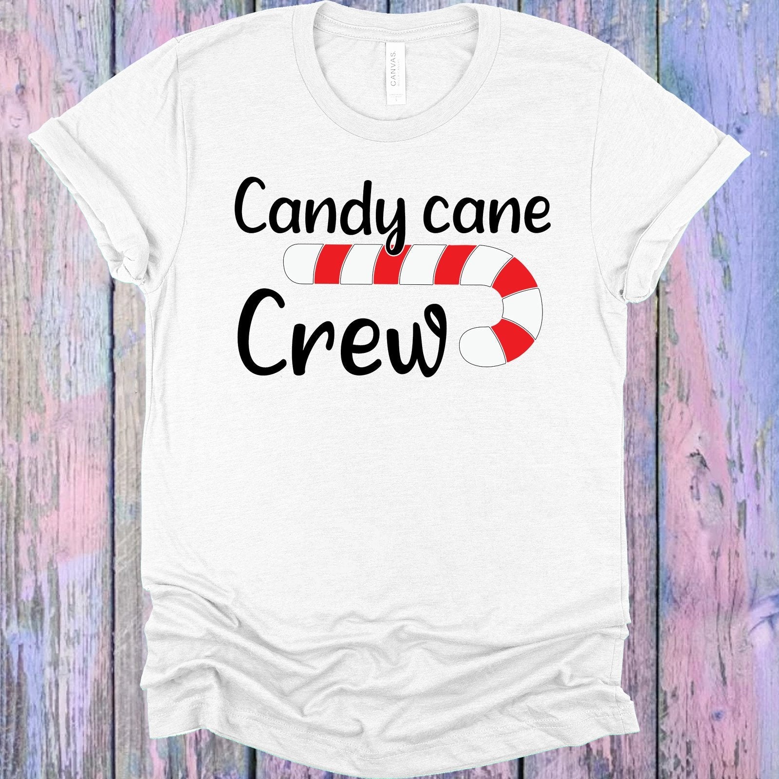 Candy Cane Crew Graphic Tee