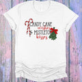 Candy Cane Wishes & Mistletoe Kisses Graphic Tee