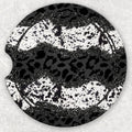 Car Coaster Set - Grey and White