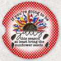 Car Coaster Set - If You're Going to Be Salty Baseball Softball