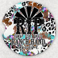 Car Coaster Set - Rip Can Be My Ranch Hand Anytime