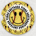 Car Coaster Set - Softball Vibes