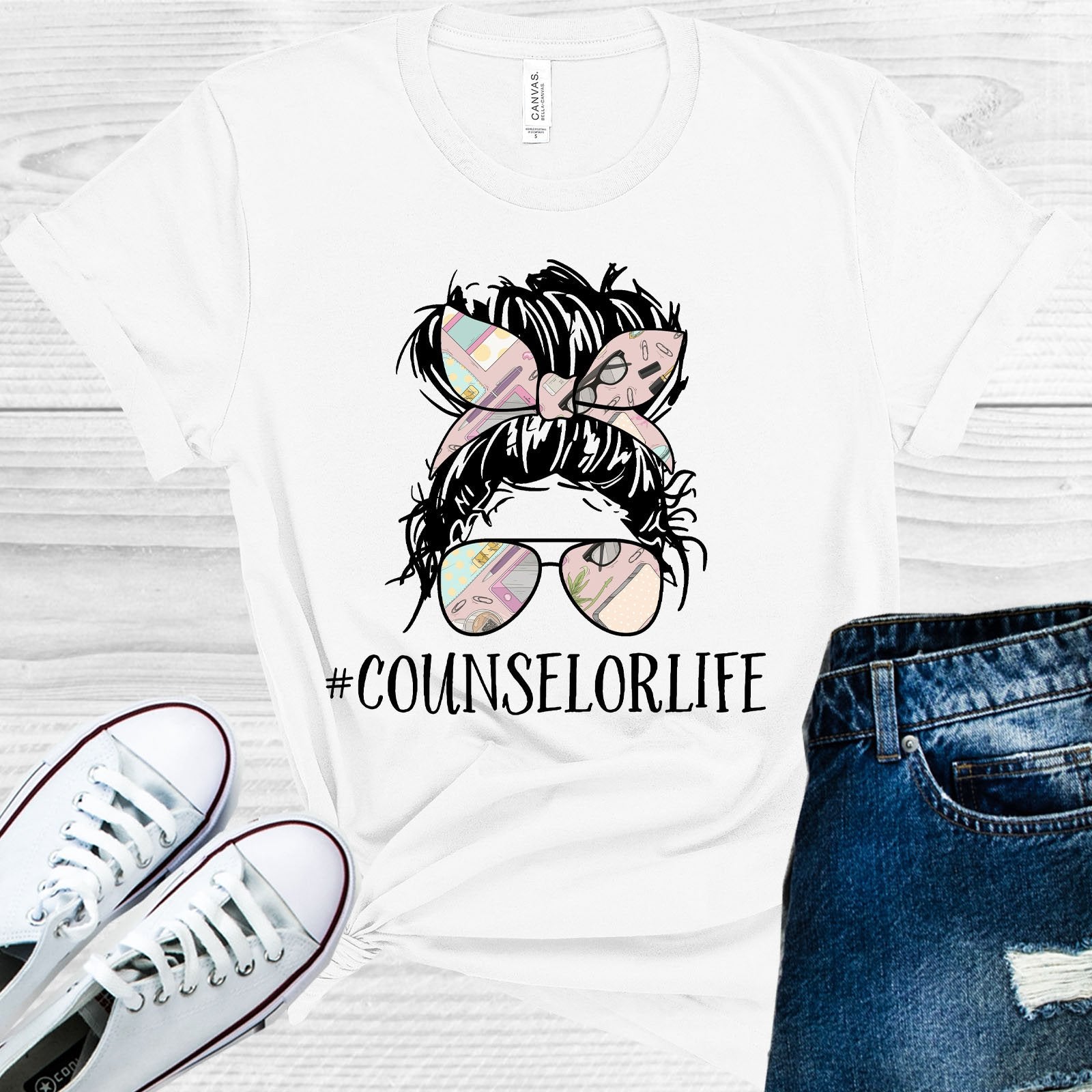 Counselor Life #counselorlife Graphic Tee
