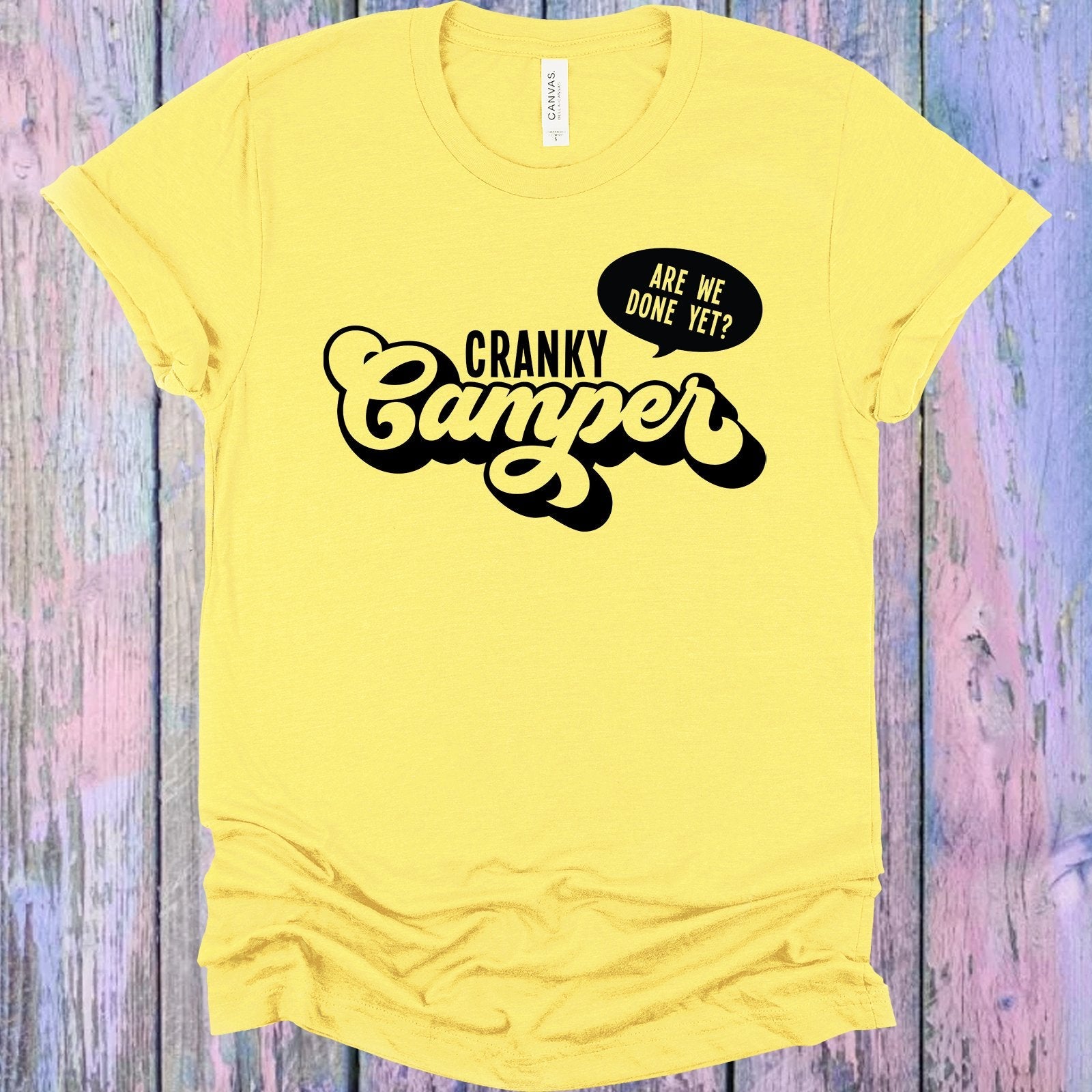 Cranky Camper Graphic Tee
