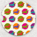 Car Coaster Set - Dachshunds