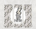 Dead Tired Volleyball Mom 20 oz Skinny Tumbler