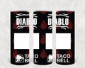 Diablo Sauce 20 oz Skinny Tumbler