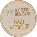 Dog Licked Them Clean/Dishwasher Clean Dishwasher Magnet