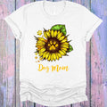 Dog Mom Sunflower Graphic Tee