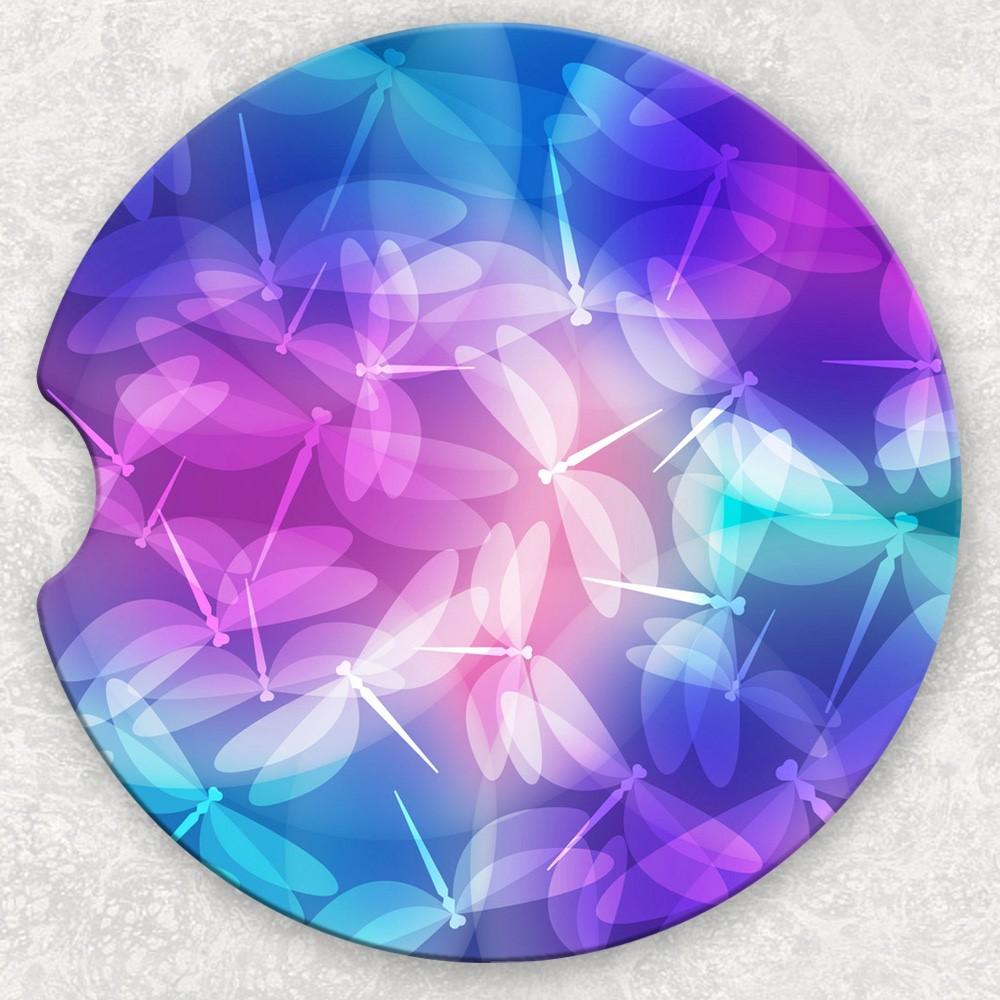 Car Coaster Set - Dragonflies