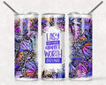 Easy Things Aren't Worth Doing 20 oz Skinny Tumbler