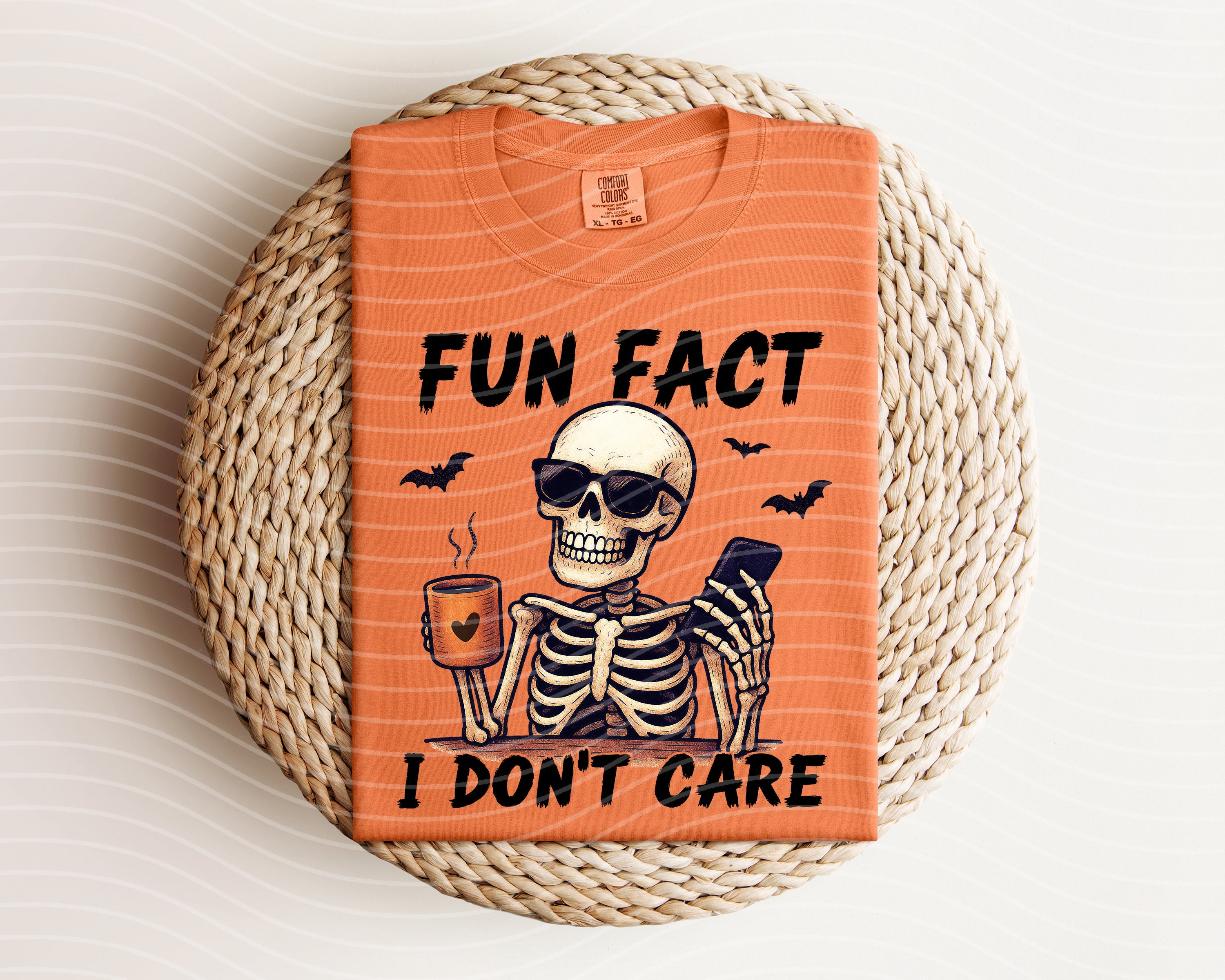 Fun Fact I Don't Care Graphic Tee