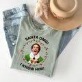 Santa OMG I Know Him Graphic Tee
