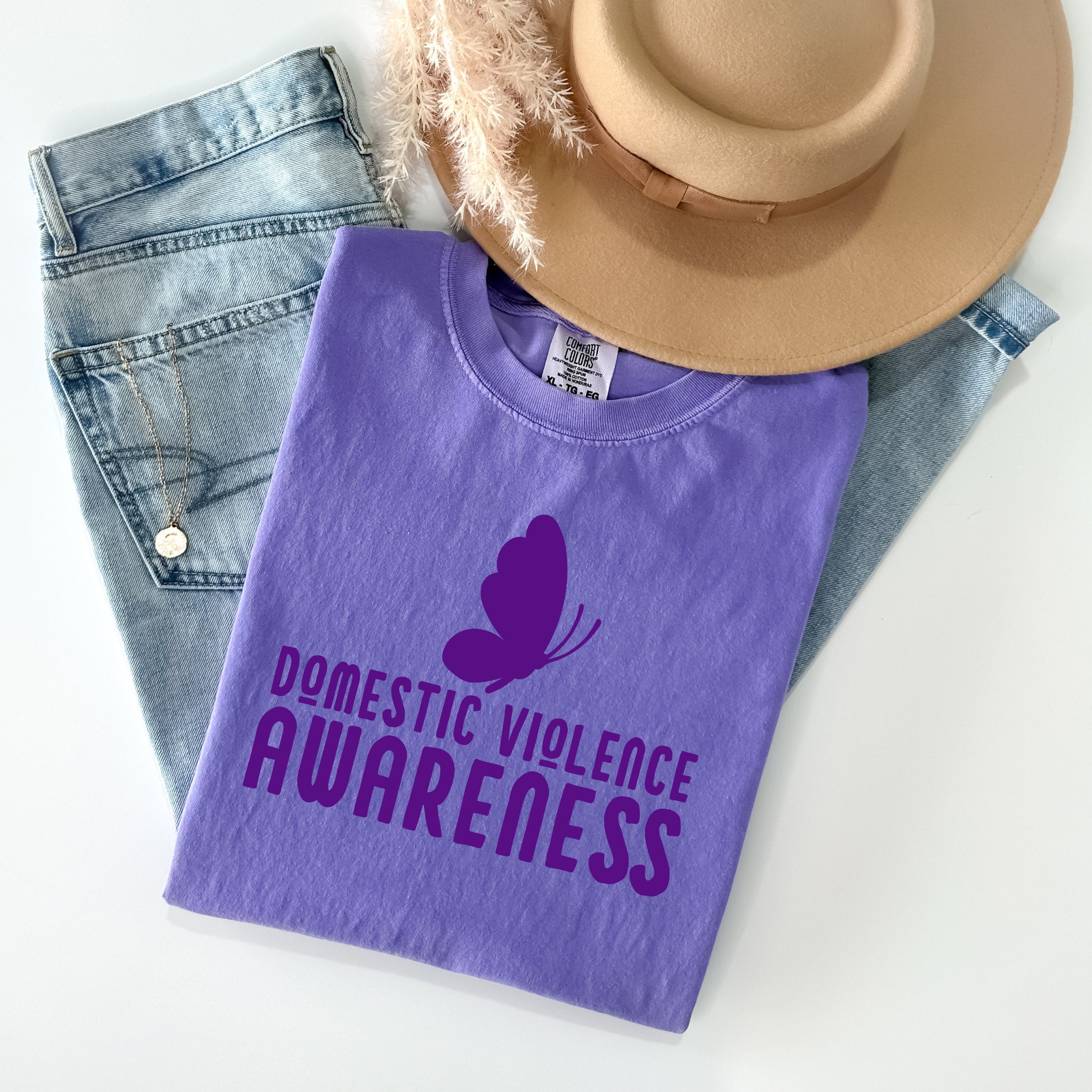 Domestic Violence Awareness Graphic Tee