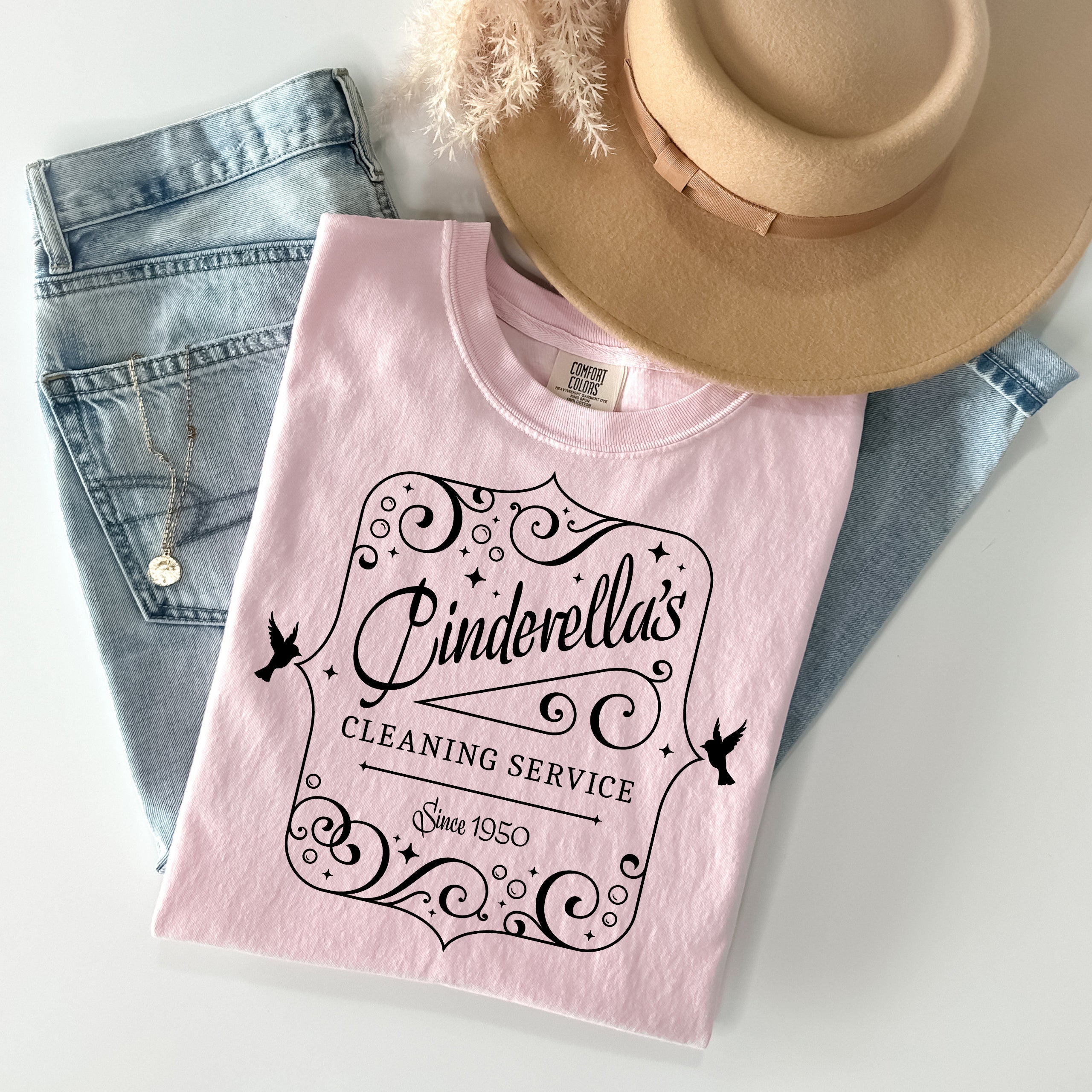 Cinder's Cleaning Service Graphic Tee