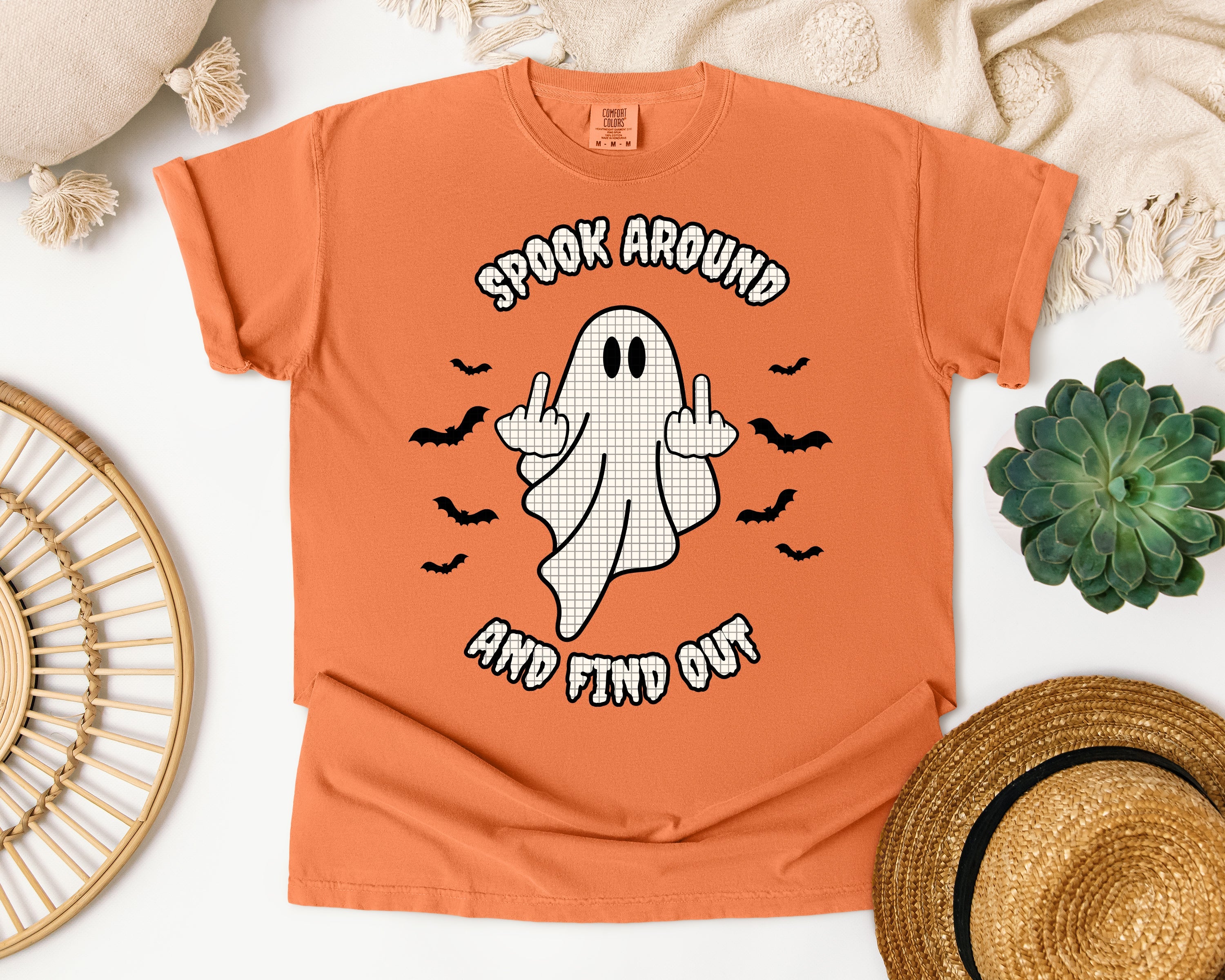 Spook Around and Find Out Graphic Tee