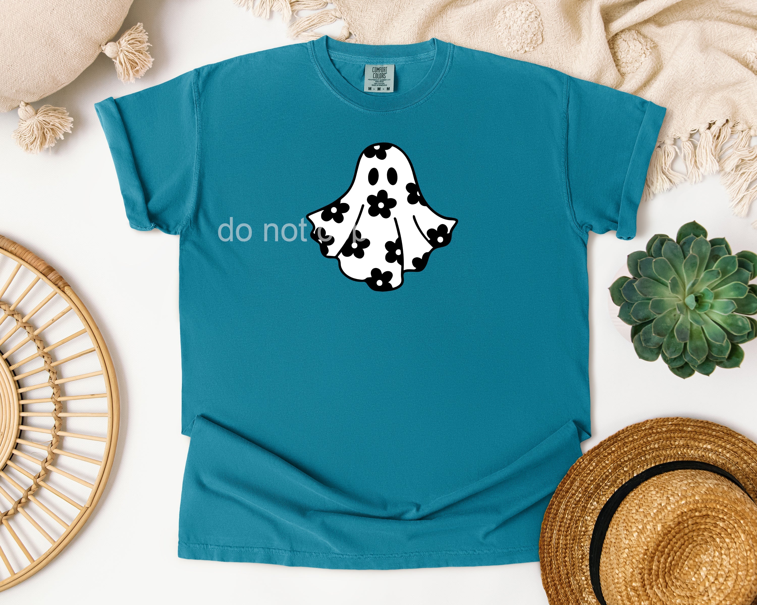 Floral Ghost Graphic Tee