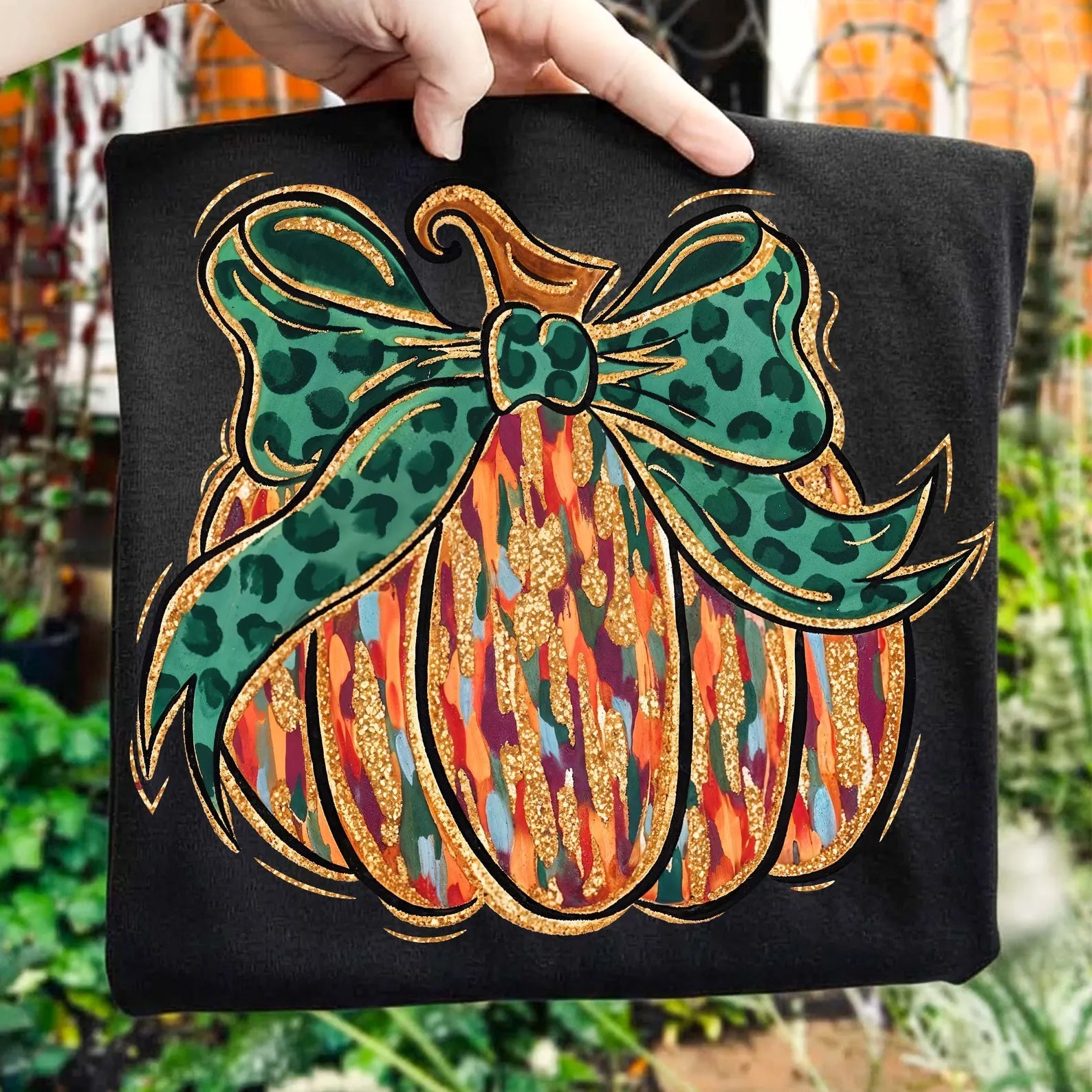 Painted Pumpkin Graphic Tee