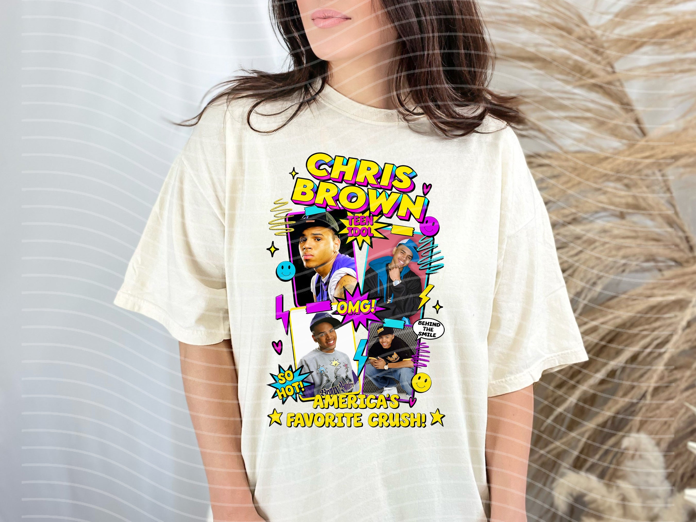 Teen Crush Chris B Graphic Tee