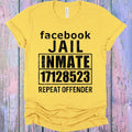 Facebook Jail Graphic Tee