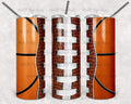 Football Basketball 20 oz Skinny Tumbler