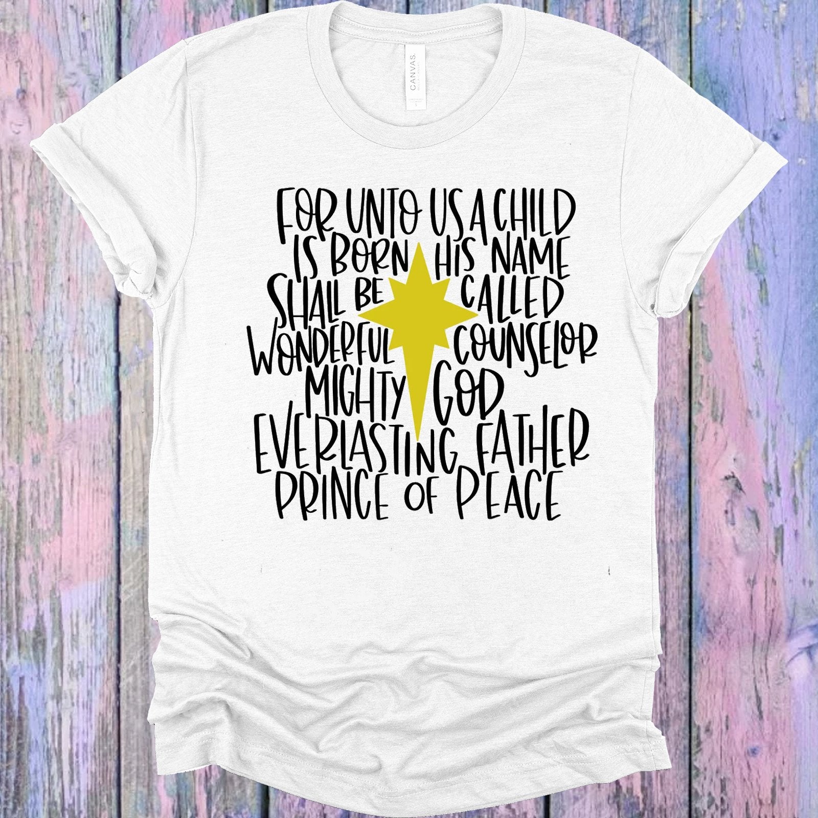 For Unto Us a Child is Born Graphic Tee