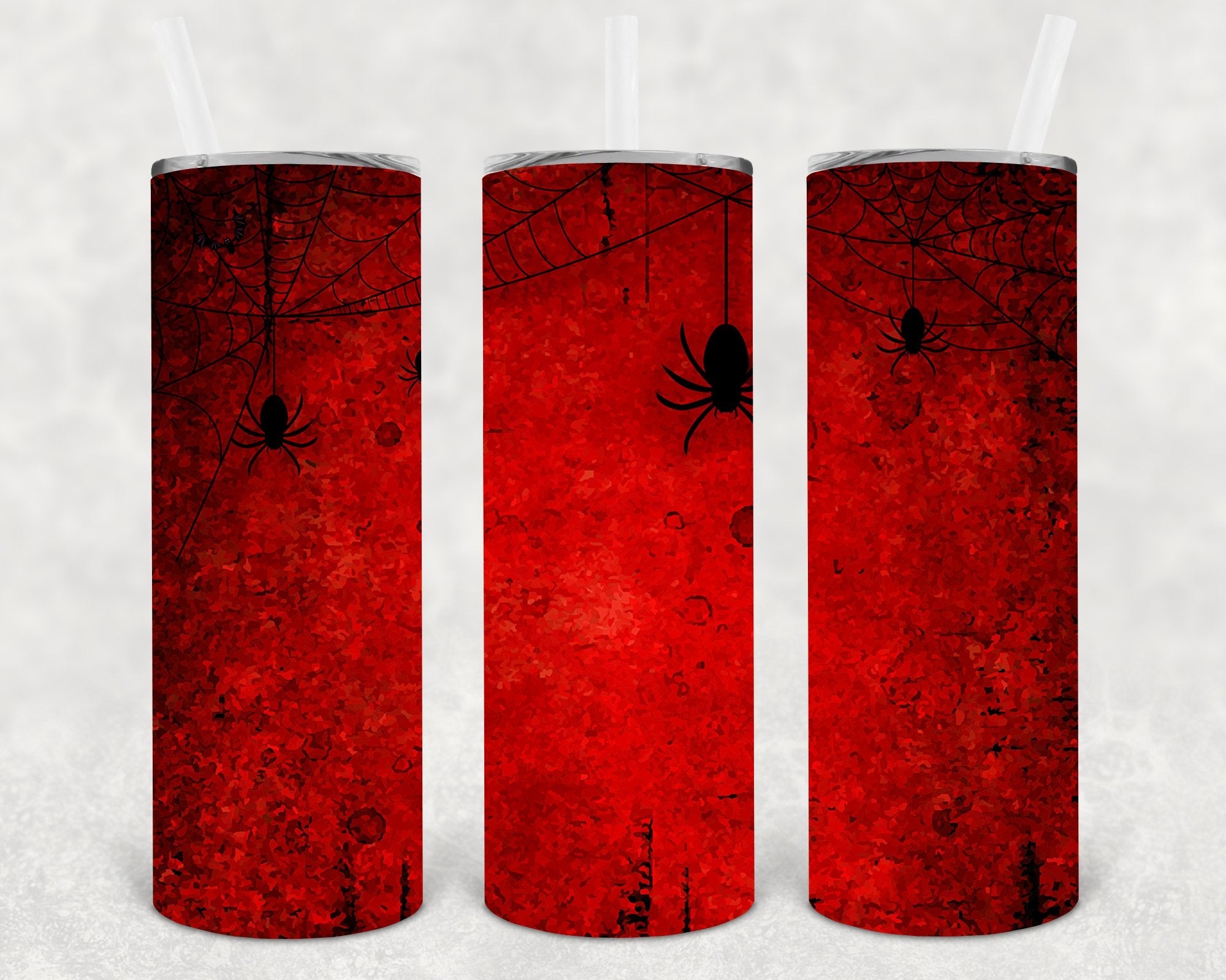 Halloween Spider 20 oz Skinny Tumbler