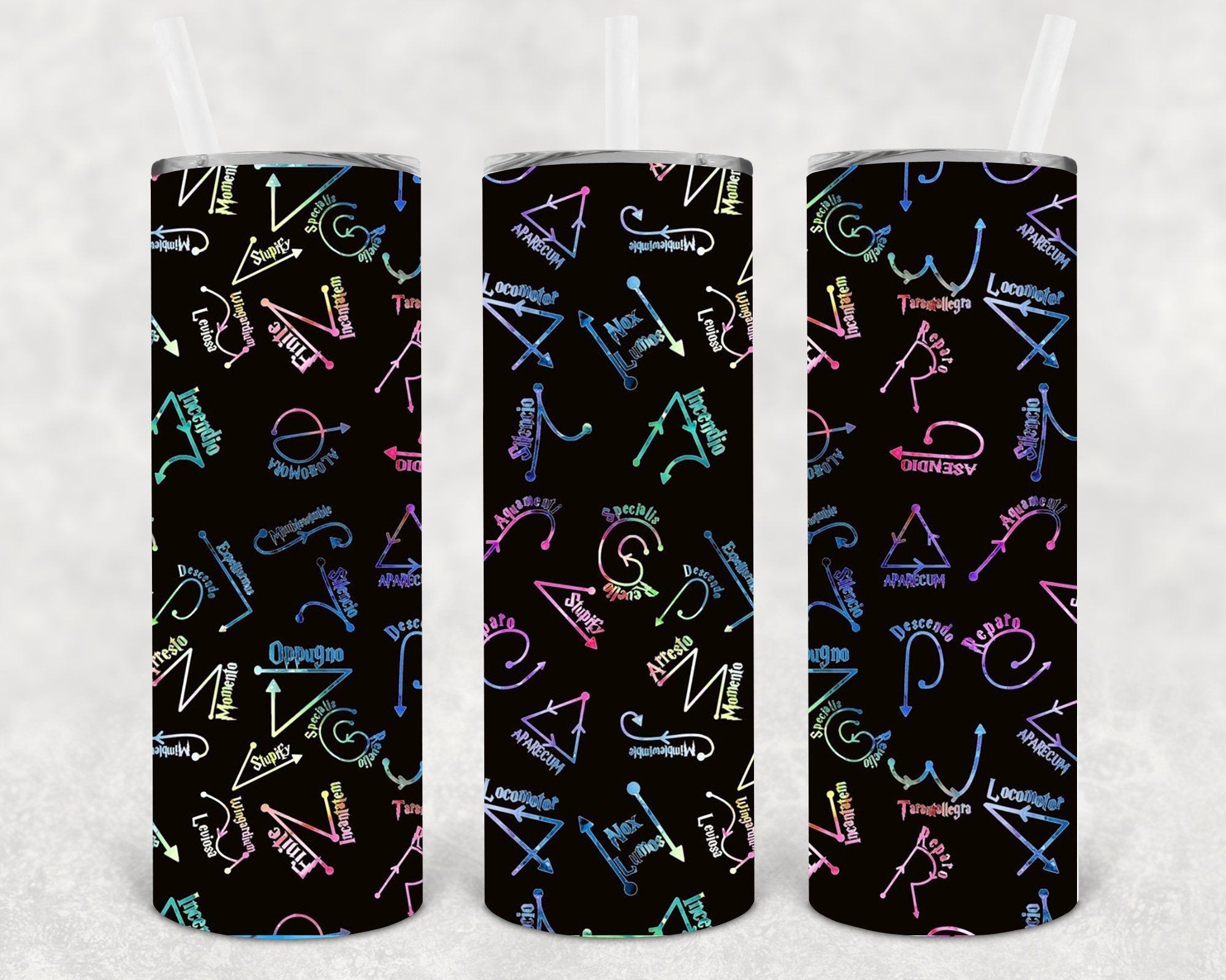 Spells 20 oz Skinny Tumbler