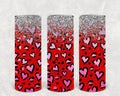 Hearts 20 oz Skinny Tumbler