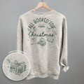 All Booked For Christmas Wreath (Back Print)