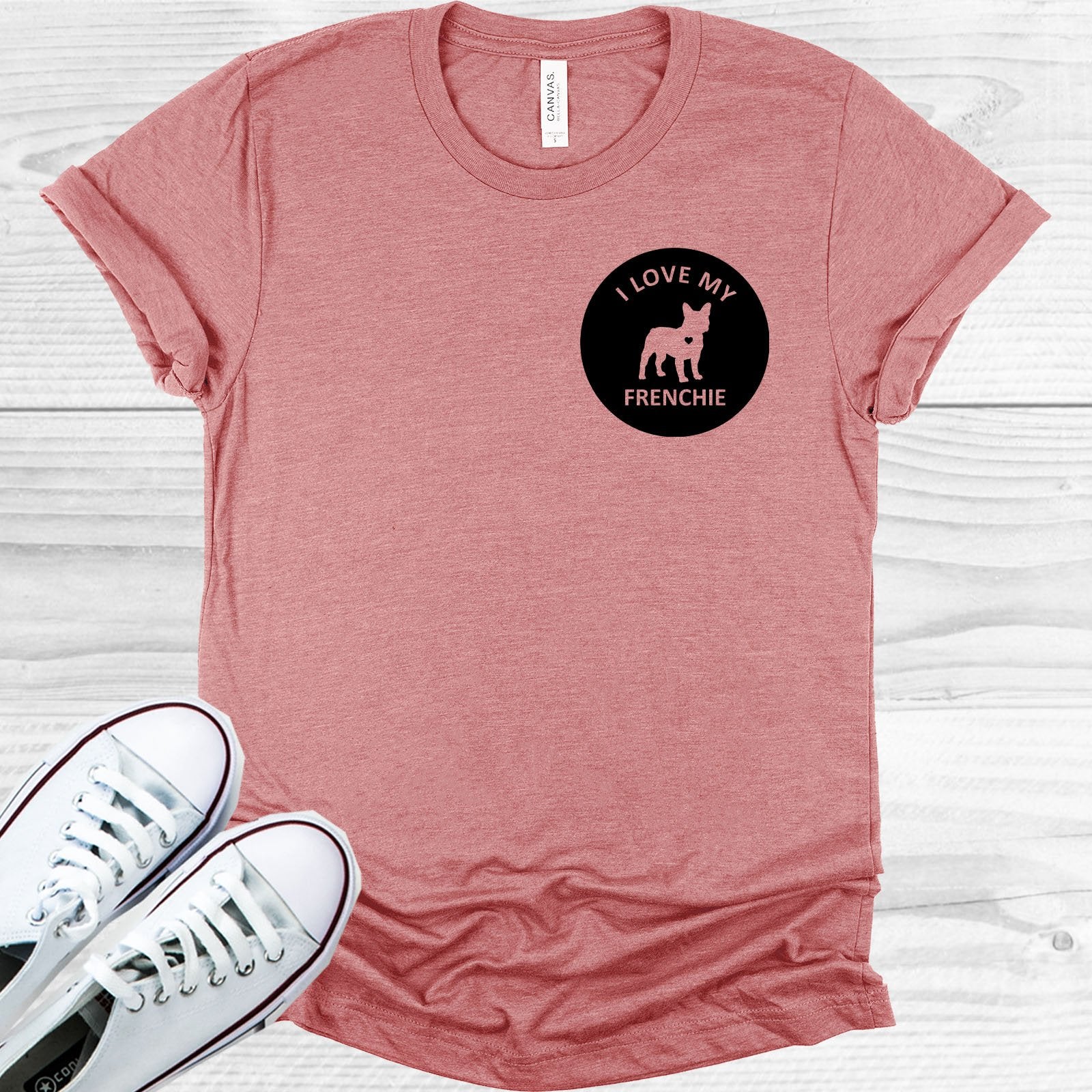 I Love My Frenchie Graphic Tee