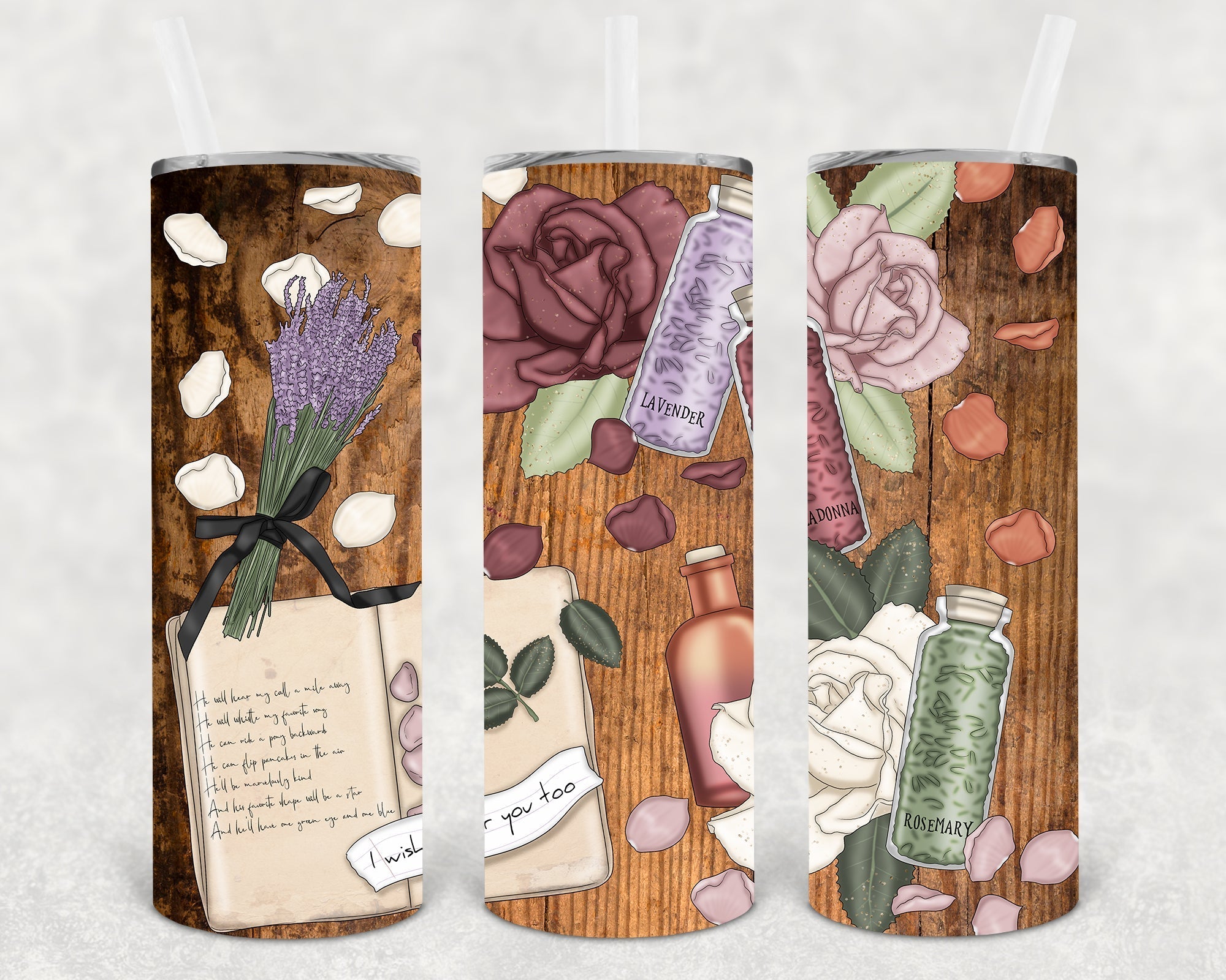 I Wished for You Too 20 oz Skinny Tumbler