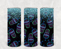 Iced Coffee 20 oz Skinny Tumbler