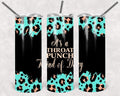 It's a Throat Punch Kind of Day 20 oz Skinny Tumbler